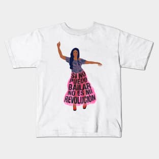 If I can't dance, it's not my revolution Kids T-Shirt